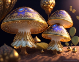 magic mushroom gold